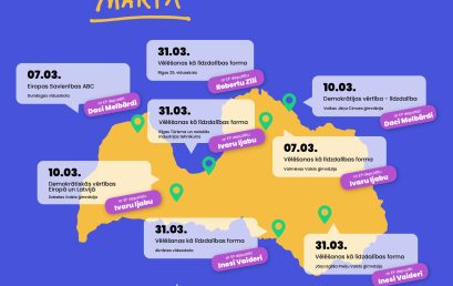 EPVS atklātā stunda kopā ar EP deputāti Inesi Vaideri