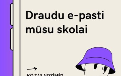 Padomi , ja skolā saņem draudu e-pastus