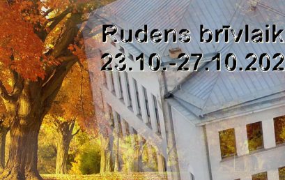 Rudens brīvdienas skolēniem