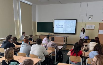 RSU studentes Lauras Bārdules “kurpēs”