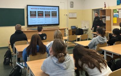 Karjeras pasākumi bibliotēkā un tikšanās ar VUGD posteņa vadītāju