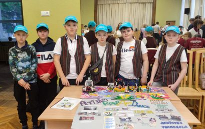 FLL Explore izstāde Lego robotikā