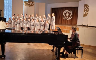 5.-9.klašu koris piedalās koru repertuāra pārbaudes konkursā Daugavpilī