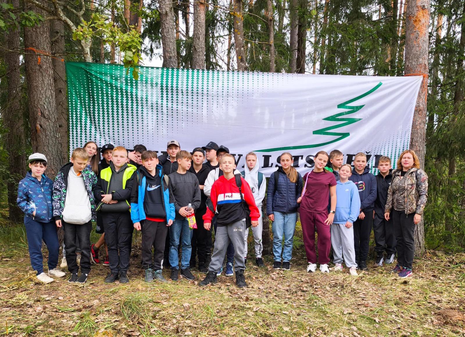 6.klases Meža ekspedīcija uz Kalupi