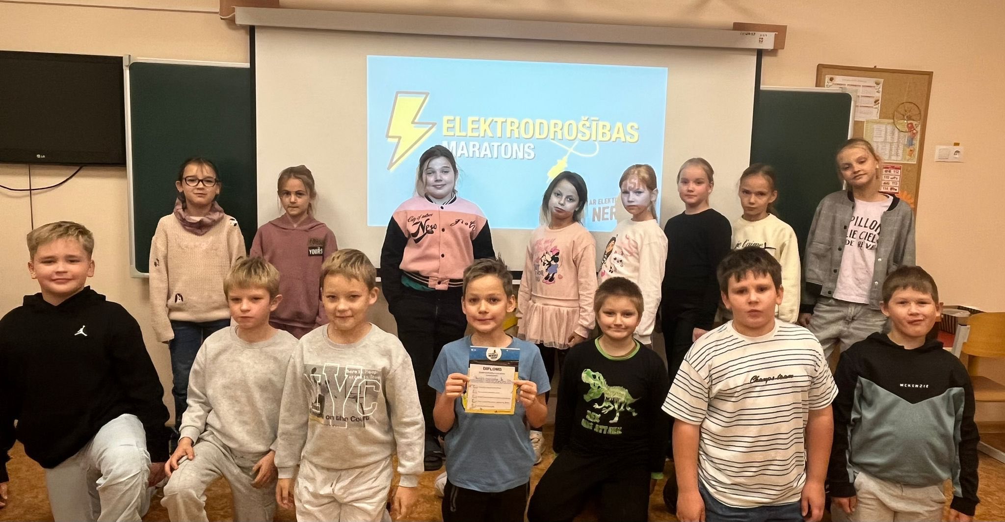 Elektrodrošības maratons 3.klasē