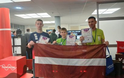 Panākumi robotikas sacensībās Panevežos(LT)