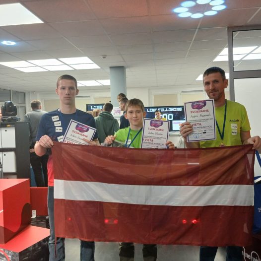 Panākumi robotikas sacensībās Panevežos(LT)