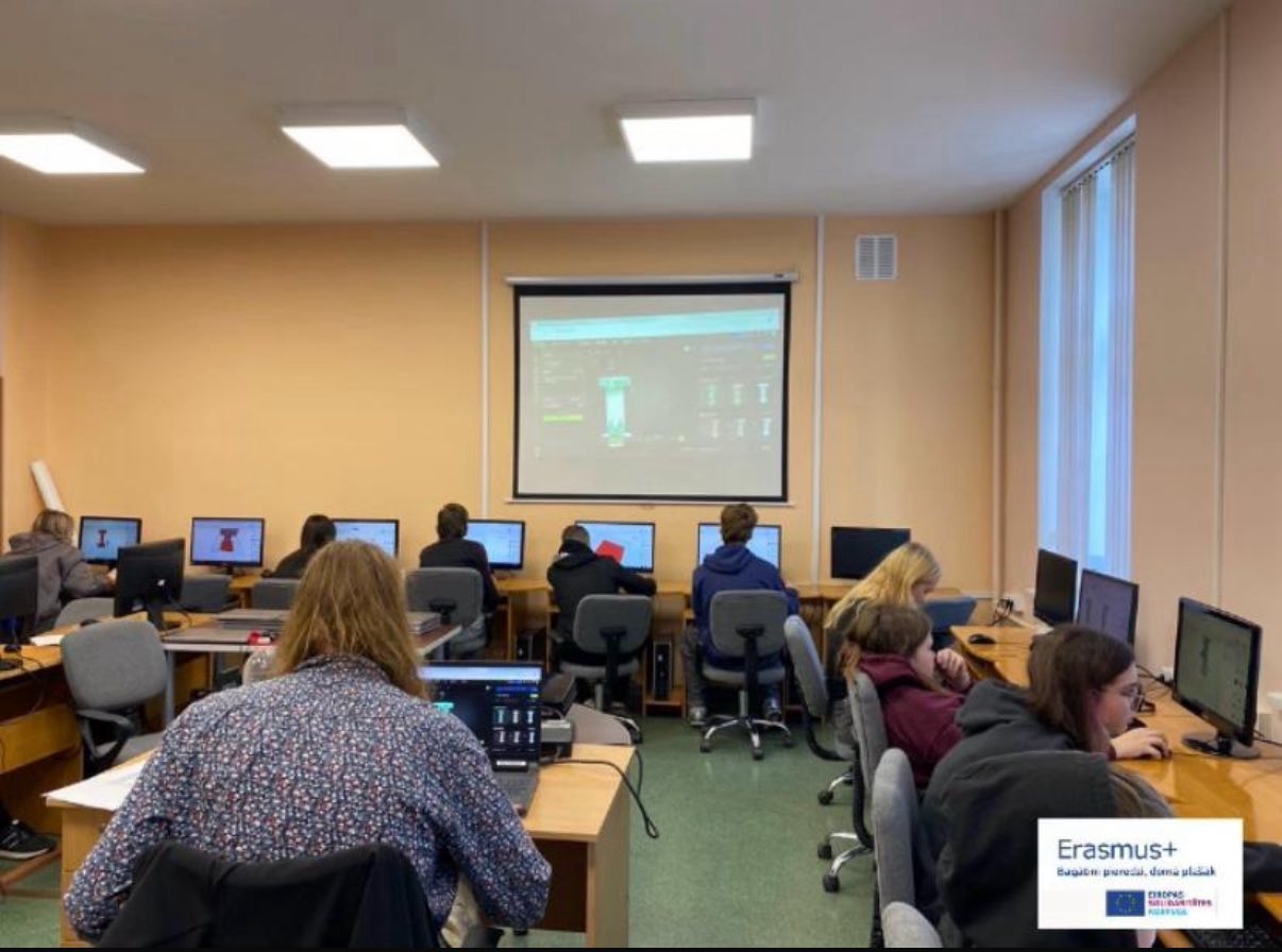 Erasmus+ projekta “Kopā mēs varam” tehnoloģiju darbnīcas Erasmus+ projekta “Kopā mēs varam” tehnoloģiju darbnīcas