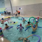 Peldētapmācībā piedalās 1.klase