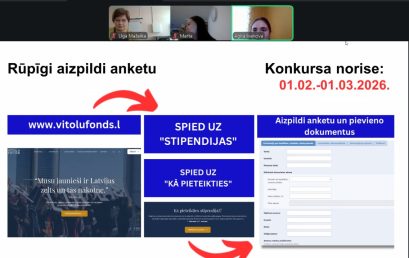 Absolventi stāsta par stipendiju pieejamību studējošajiem
