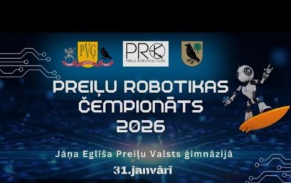 Panākumi Preiļu robotikas čempionātā-2026