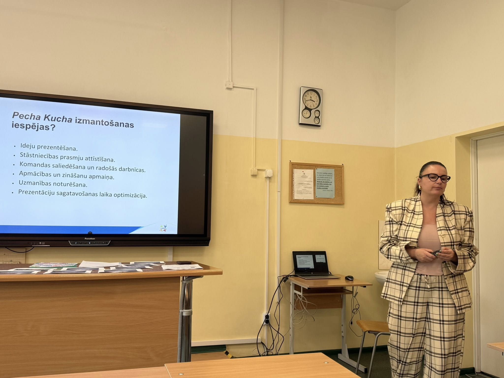 Pedagogi mācās par PechaKucha